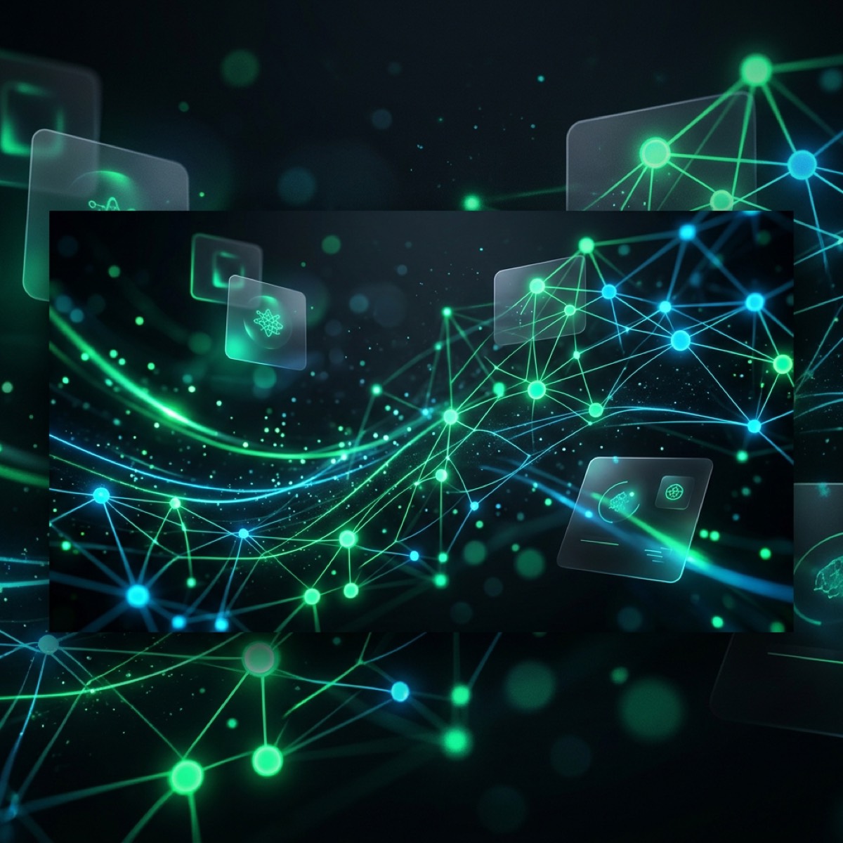 AI Course Hub Background